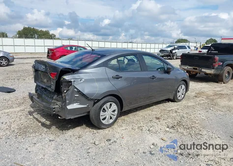 2023 Nissan Versa 1.6 S Xtronic Cvt из США, поврежденный, VIN 3N1CN8DV5PL851343